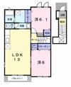 レスト コリーヌの間取り画像