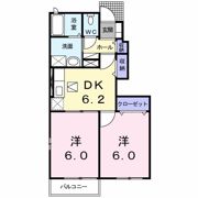 シャトレ シエルⅡの間取り画像