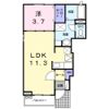 クラール・ポラリスの間取り画像