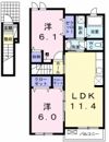 フリーデの間取り画像