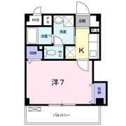 ラ ヴィ アン ローズの間取り画像