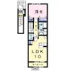フレーシアⅡの間取り画像