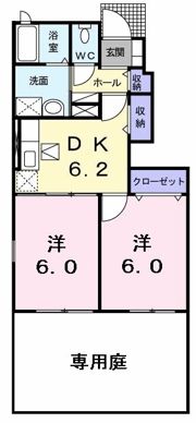 ビッグ シャトーDの間取り画像
