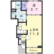 米島一番館の間取り画像