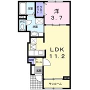 米島一番館の間取り画像