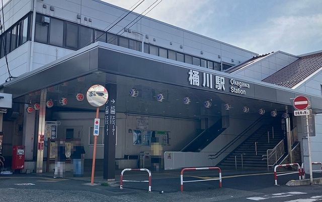 近くの桶川駅東口.まで520m(徒歩7分)