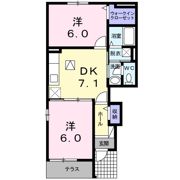 コスモ コーポAの間取り画像