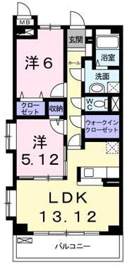 レフィナードの間取り画像