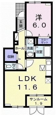 ネオン・アージュAの間取り画像