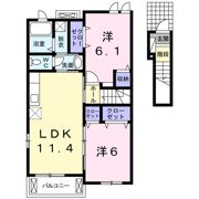 Camelot・Kの間取り画像