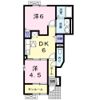 リアンメルヴェイユ Ⅱの間取り画像