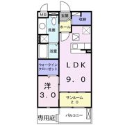 ベル・アージュⅠ番館の間取り画像