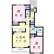 ジェルメ・Hの間取り画像