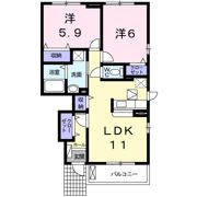 サンドリームの間取り画像