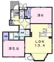 カルムの間取り画像