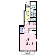 アルドール Yの間取り画像