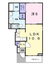 シャルムさくらⅢの間取り画像