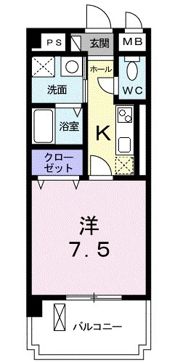 モン・リヴィエールの間取り画像