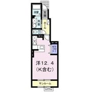 ガーネット ガーデンの間取り画像