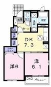 プロムナード Bの間取り画像