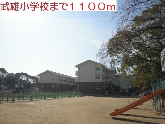 近くの小学校まで1,100m（徒歩14分）