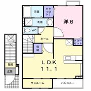 プラシード・カーサの間取り画像