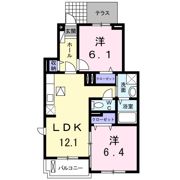 グランコートの間取り画像