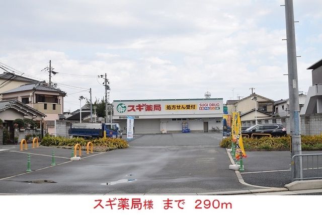 近くのスギ薬局様まで290m（徒歩4分）