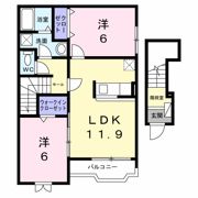 プチ アンジュの間取り画像