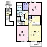 サンライズⅠの間取り画像