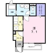 ディア イーストの間取り画像