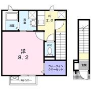 ディア イーストの間取り画像