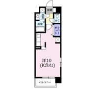 エスポワール 若草の間取り画像