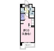 エスポワール 若草の間取り画像