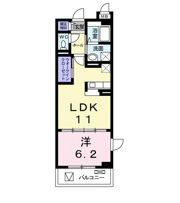 プロムナードⅣの間取り画像