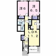 ソレイユ荒田の間取り画像