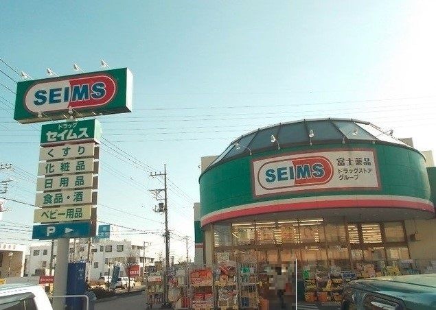 近くのドラッグストアまで265m（徒歩4分）