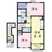 ジニアス 2の間取り画像
