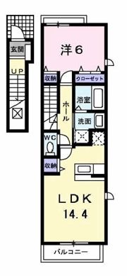 エザンステリトワールブリエの間取り画像