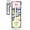 ベル アンジュ Aの間取り画像