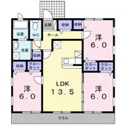 エミグラントスクエアBの間取り画像