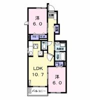 フレール Ⅱの間取り画像