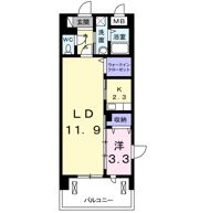 オリーブ コート塚田の間取り画像