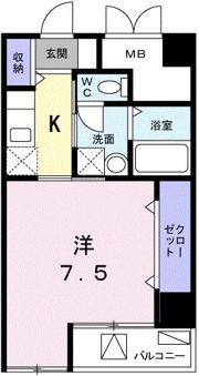 ブルーグレイス馬込の間取り画像