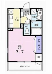 カーサ ブレッツァの間取り画像