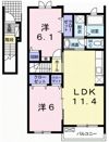 風琳館 Ⅰの間取り画像