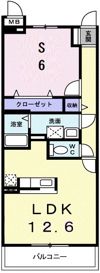 メゾン ド リ－ノの間取り画像