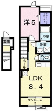 リオン ヴィラの間取り画像