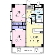 イースト ヒルの間取り画像