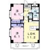イースト ヒルの間取り画像